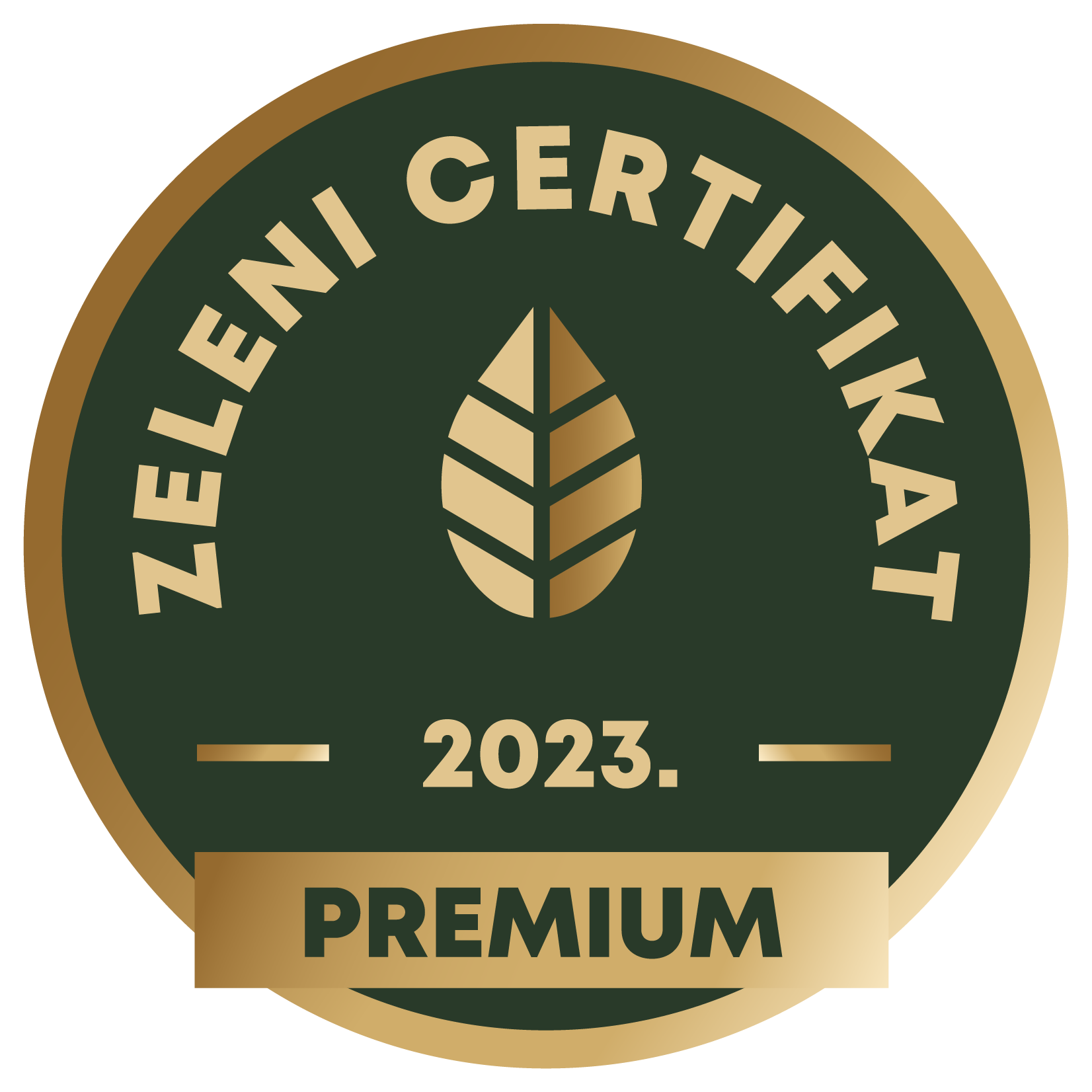 zeleni certifikat premium